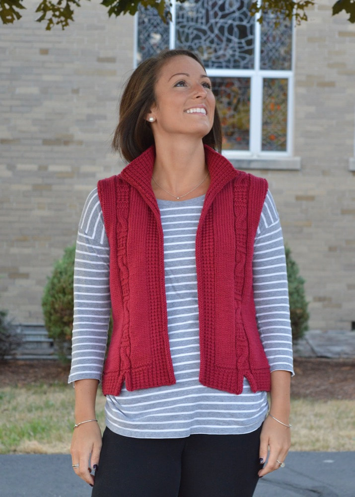 Kensington Vest - LAUGHINGSTAR KNITS